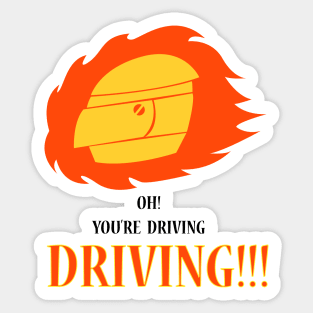 Driving Driving v2 Sticker